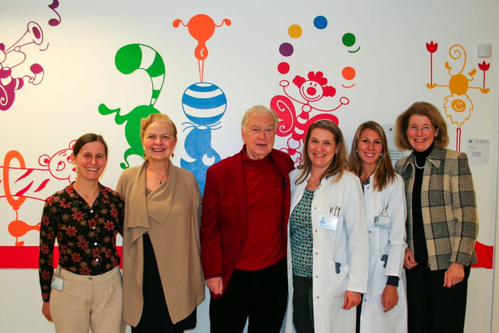 Henk van der Meyden besucht das Olgahospital