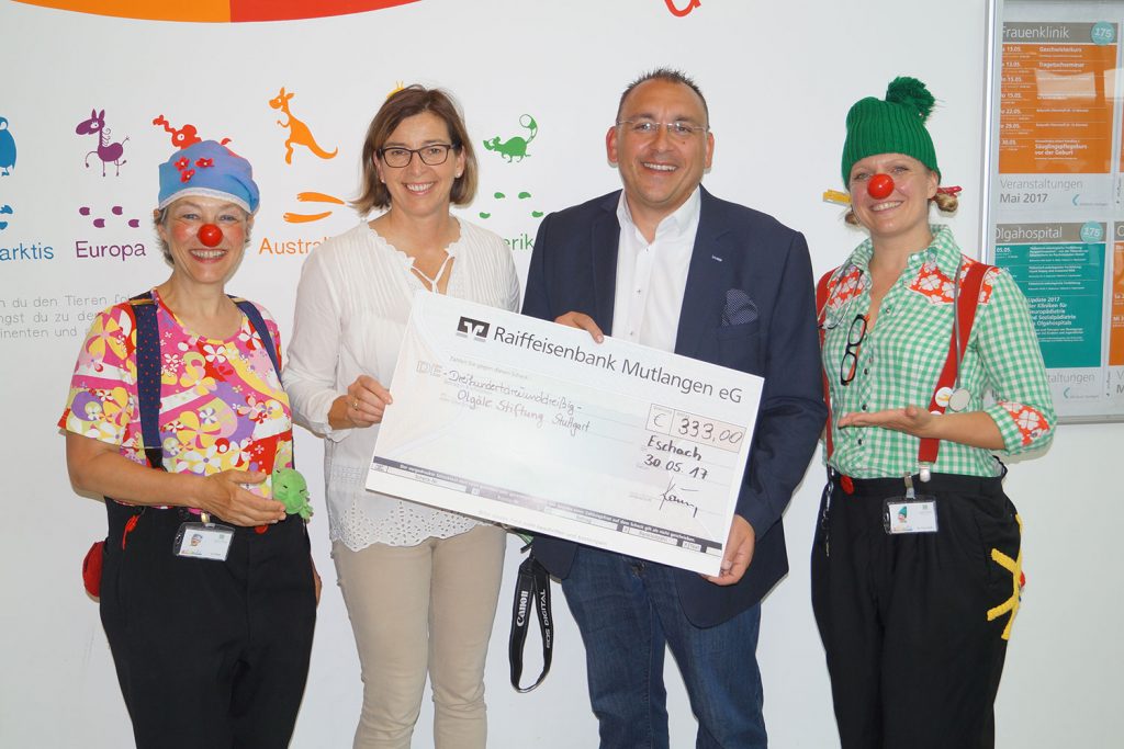 Klinikclowns freuen sich über die tolle Unterstützung!