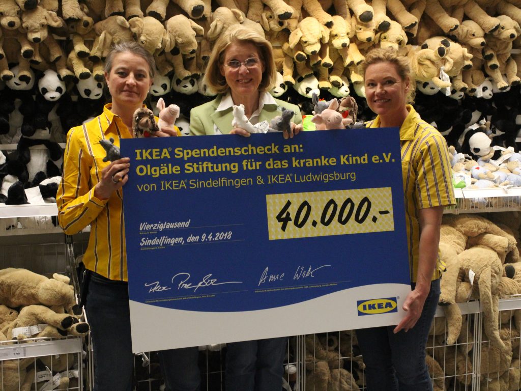 40.000 Euro fürs „Olgäle“ von IKEA
