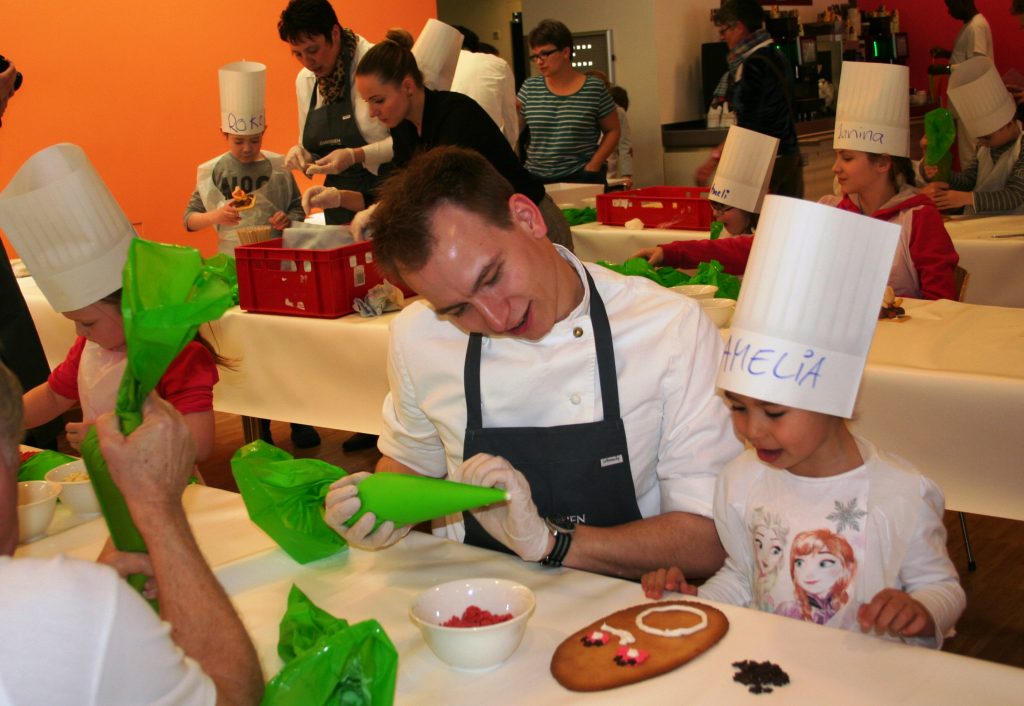 Ostereier-Bemal-Aktion des Hotels Le Méridien