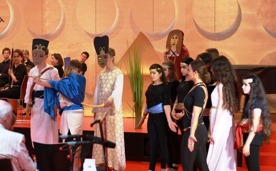 Musikalische Erzählung „Tutanchamun – der junge Pharao“ zugunsten der Olgäle-Stiftung