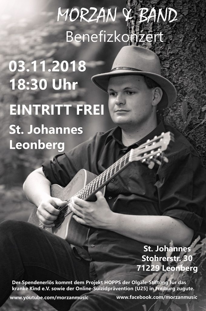 Benefizkonzert der Band Morzan & Band – Live!