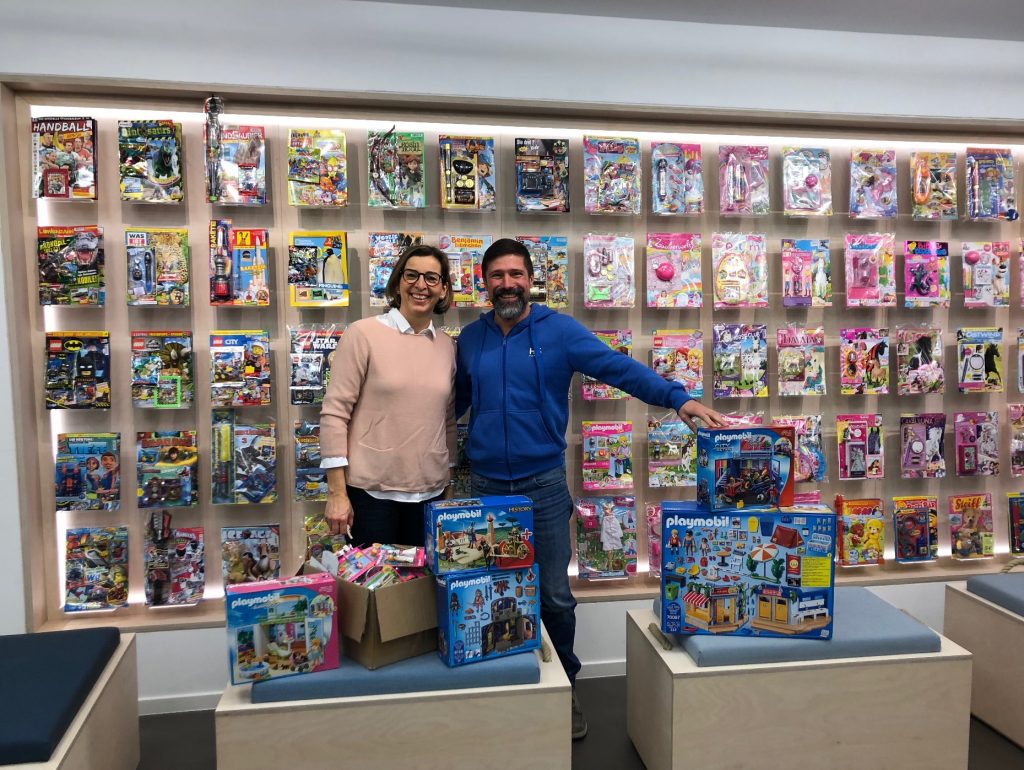 Wiederholte Spielzeugspende der Blue Ocean Entertainment AG an die Olgäle-Stiftung