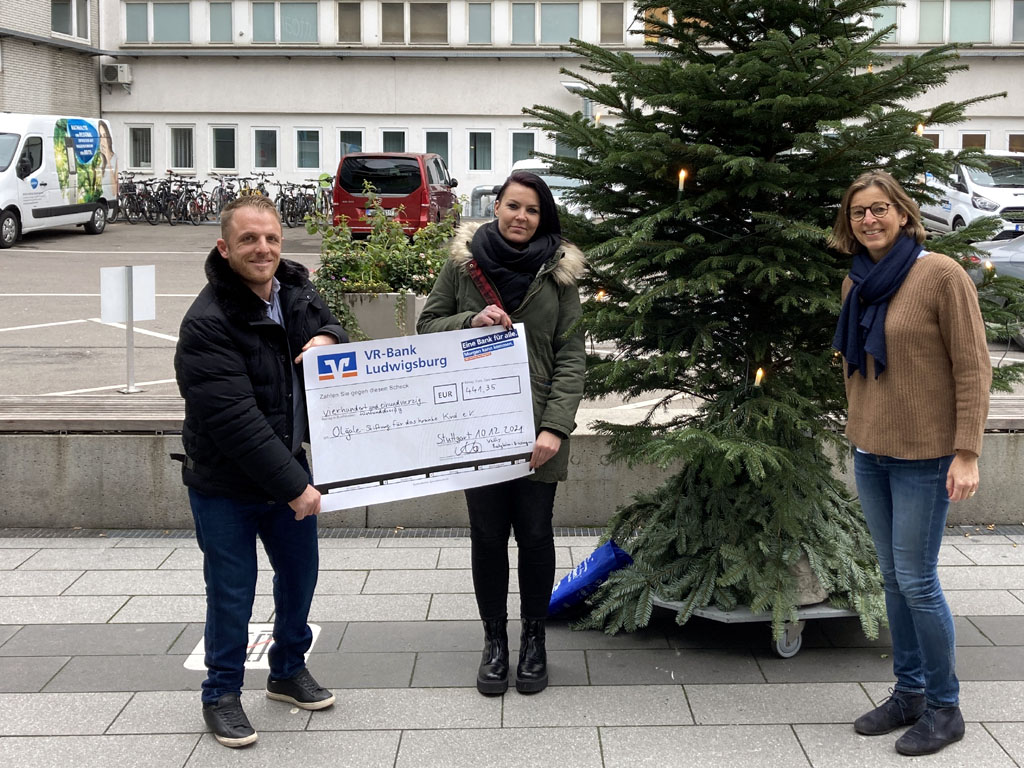Halloween-Spendenaktion des Coiffure Velly in Bietigheim-Bissingen