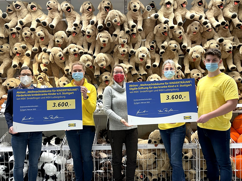 IKEA Sindelfingen und Ludwigsburg spenden zugunsten der Rheumaschwester