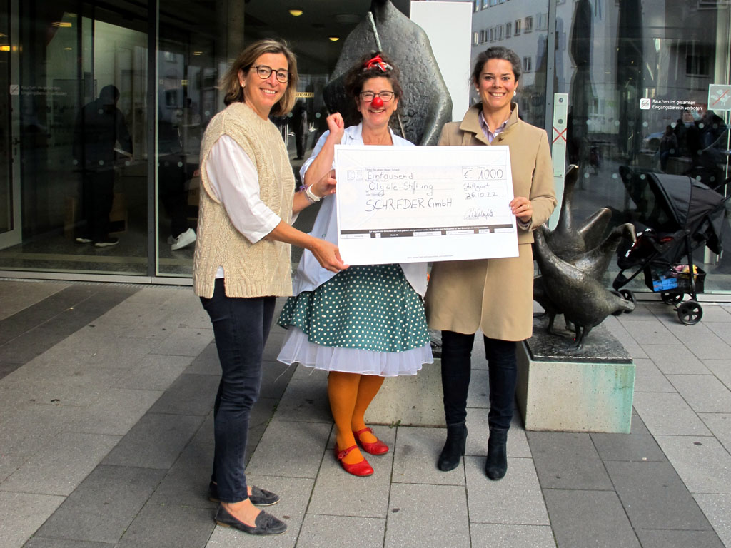 Schréder GmbH unterstützt die Klinikclowns