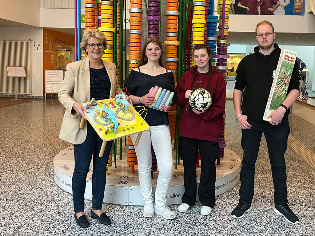 FSJ-Projekt zugunsten kranker Kinder