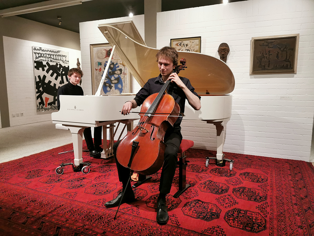 Beeindruckende Benefizveranstaltung in der Sammlung Domnick