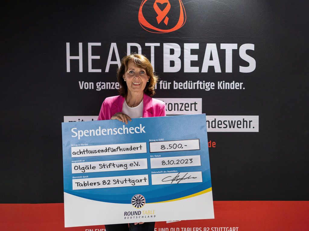 8.500 Euro Spende dank Heartbeats Benefizkonzert
