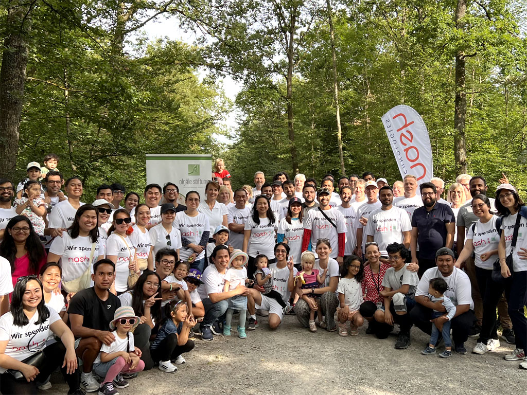 Erfolgreicher Spendenlauf von Nash Technologies