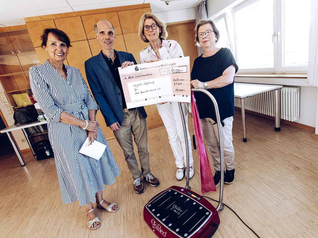 Aeroxon ermöglicht Anschaffung des Galileo Fit für die Kinder- und Jugendpsychiatrie