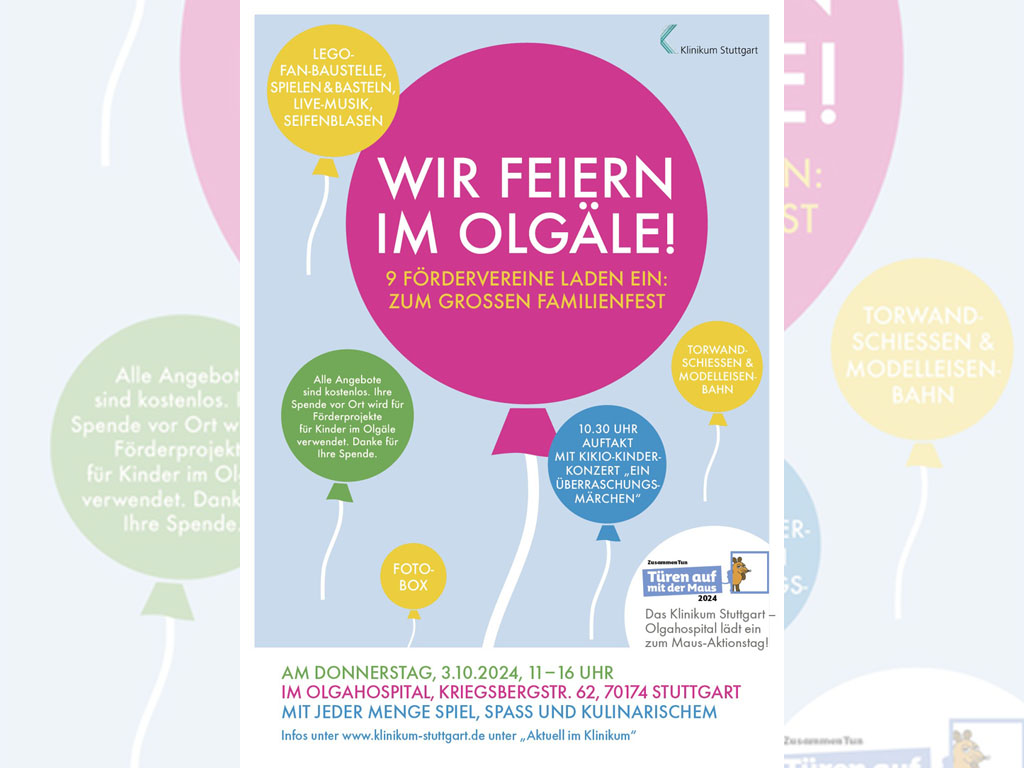 Familienfest am Do 3. Oktober im Olgäle