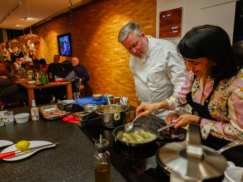 Koch-Event mit Muhterem Aras bei Ilzhoefer