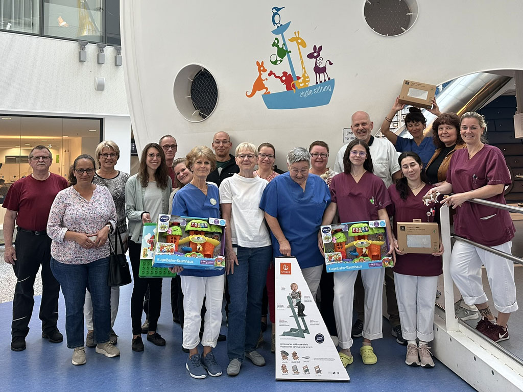 Erfüllte Wünsche dank Sachspenden von Möbel Hofmeister