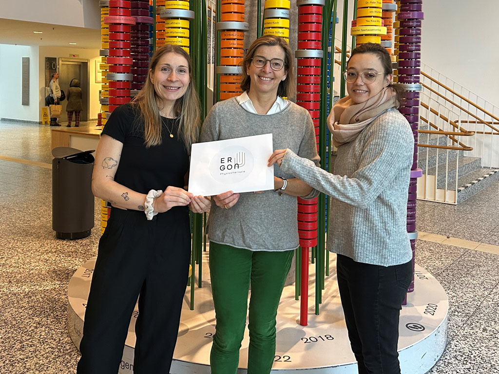 Spendenaktion von Ergon Physiotherapie