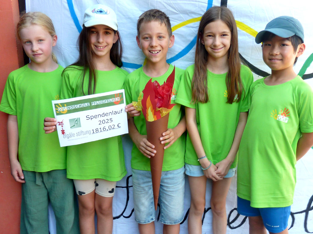 Spendenlauf der Grundschule Pflugfelden, Ludwigsburg