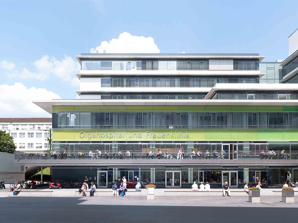 Bild Olgahospital von außen